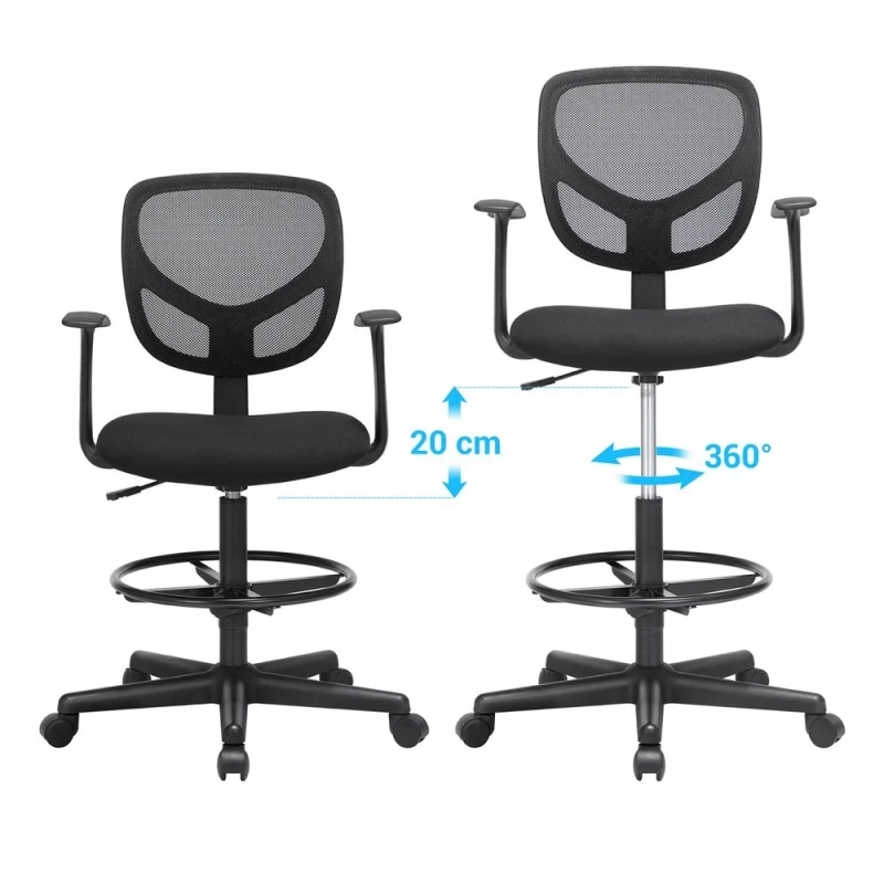 Repose-pieds Réglable Pour Chaise Haute Bébé – En Bois, Antidérapant, Ergonomique – Pour Repas Confortable Et Posture Saine